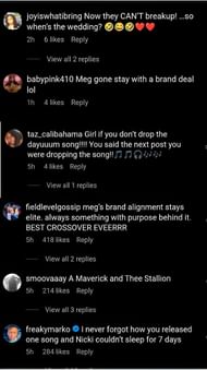 Comments on the post
